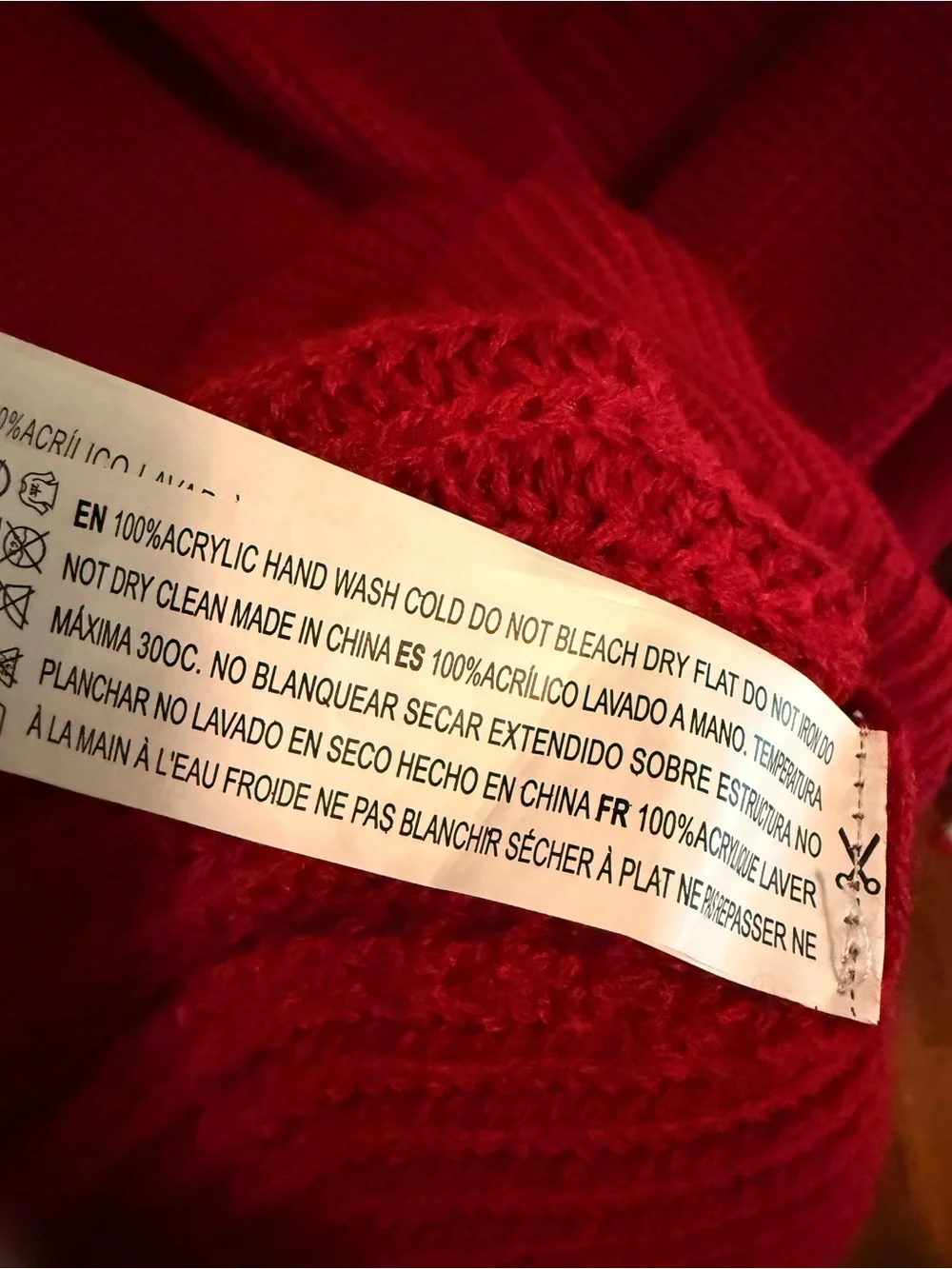 Forever 21 Deep Red V-Neck Button Cardigan